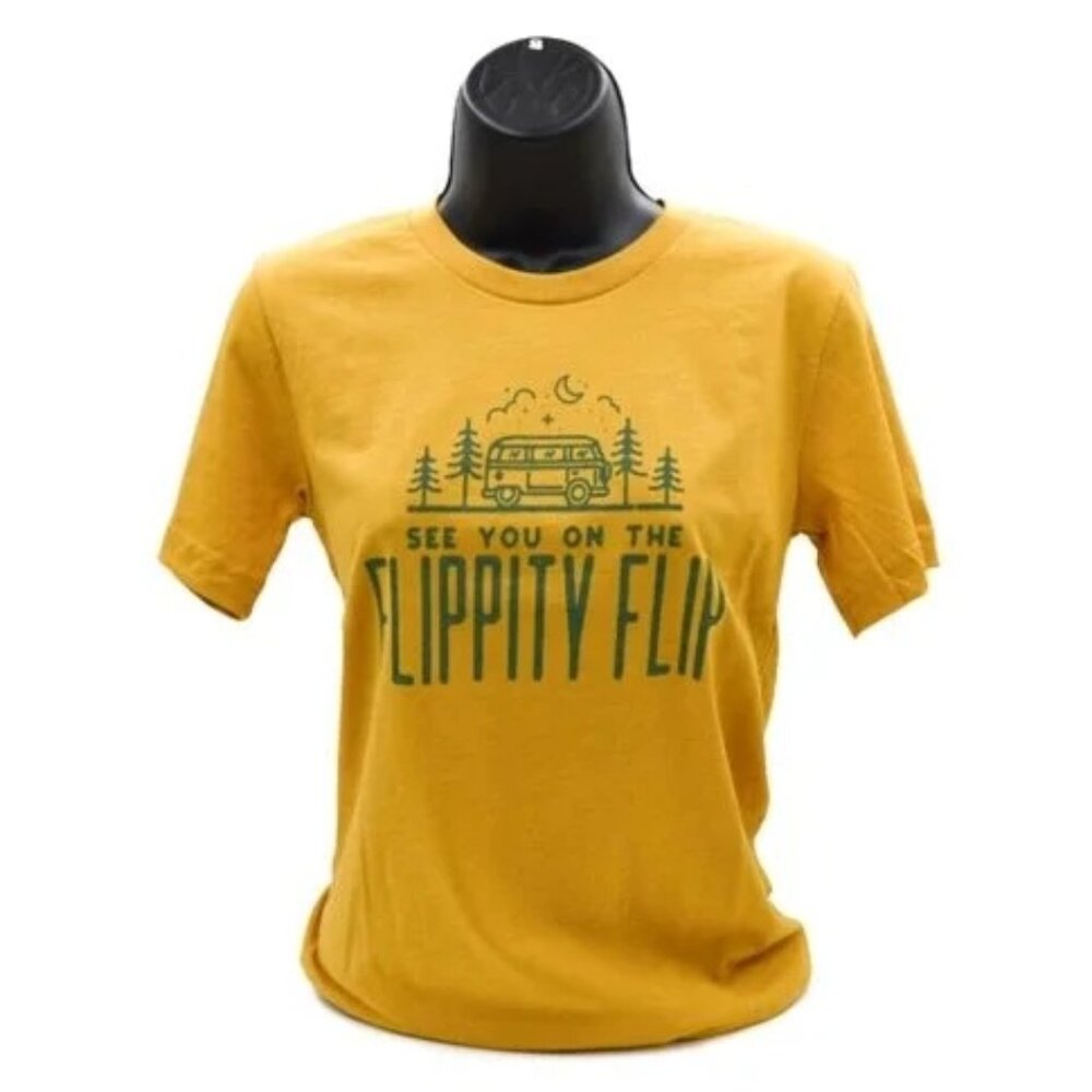 Smartass & Sass See You on the Flippity Flip Unisex T-Shirt, Small NWOT